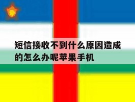 包含短信接收不到什么原因造成的怎么办呢苹果手机的词条