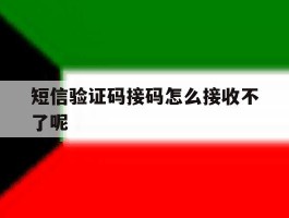 短信验证码接码怎么接收不了呢