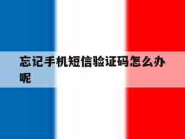 忘记手机短信验证码怎么办呢