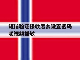 短信验证接收怎么设置密码呢视频播放