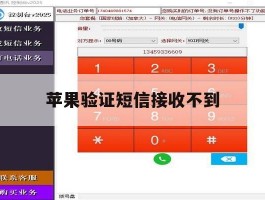 苹果验证短信接收不到