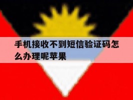 手机接收不到短信验证码怎么办理呢苹果